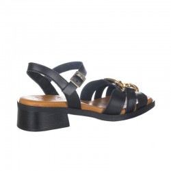 Sandalias Planas Mujer Zapp 4541 Negro