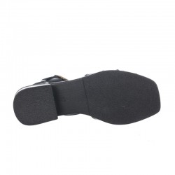 Sandalias Planas Mujer Zapp 4541 Negro