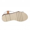 Cuñas Mujer Zapp 3744 Cuero