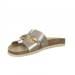 Sandalias Planas Mujer Zapp Sucuru Oro