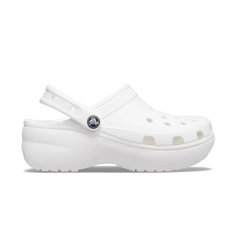 Sandalias Planas Mujer Crocs 206750 Blanco