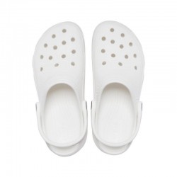 Sandalias Planas Mujer Crocs 206750 Blanco