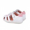 Sandalias Barefoot Niña Biomecanics 252166 Blanco-Rosa