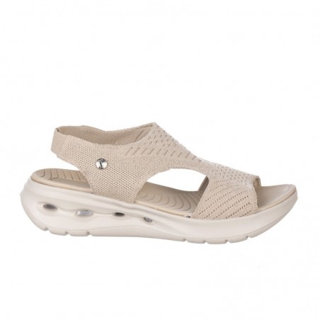 Sandalias Planas Mujer Zapp 28655 Beig