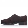 Zapatos Casual Hombre Snipe Blucher 44621 Serraje Inglés Marron