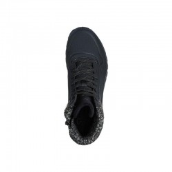 Botines Planos Mujer Skechers Uno Rugged Negro
