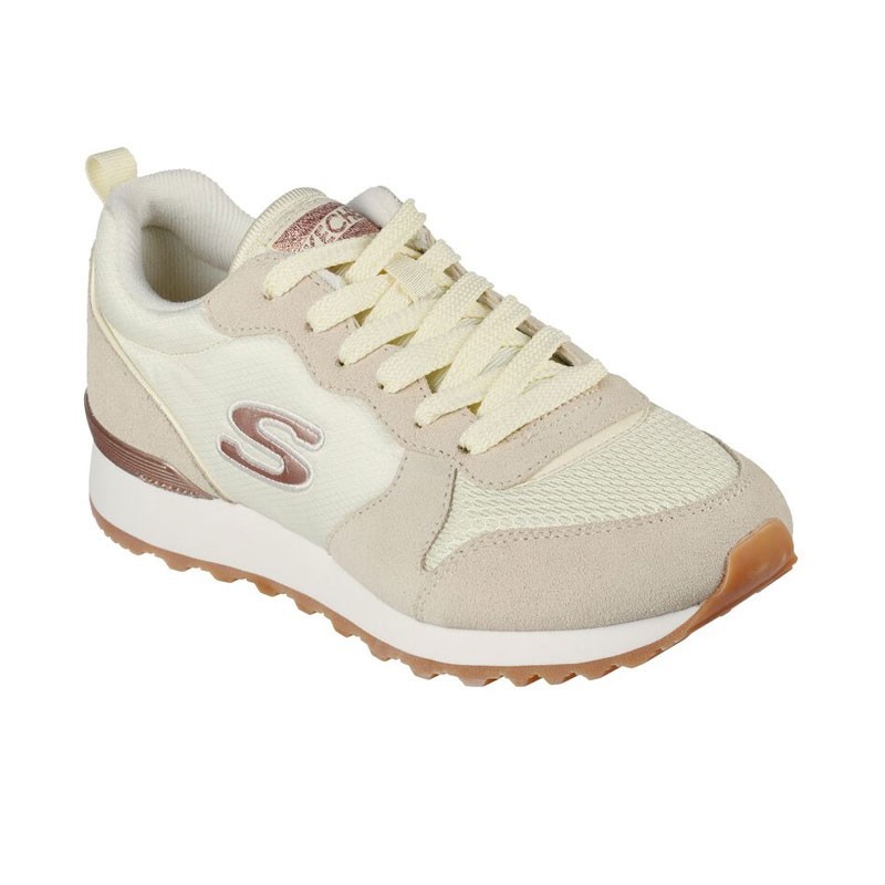 Sneakers Mujer Skechers Og 85 - Goldn Gurl Amarillo