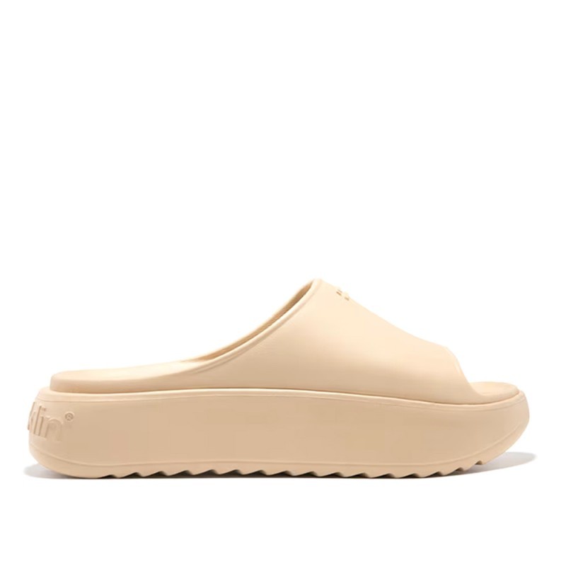 Sandalias Planas Mujer D.franklin Sonax Slide Beig