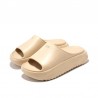 Sandalias Planas Mujer D.franklin Sonax Slide Beig