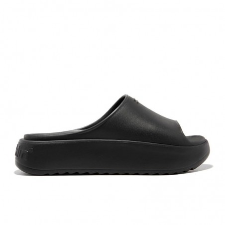 Sandalias Planas Mujer D.franklin Sonax Slide Negro