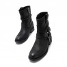 Botines Planos Mujer MTNG 59349 Negro
