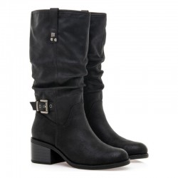 Botas de Tacón Mujer MTNG 59352 Negro