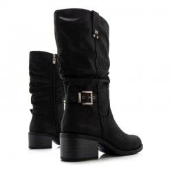 Botas de Tacón Mujer MTNG 59352 Negro