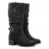 Botas de Tacón Mujer MTNG 59352 Negro