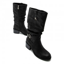 Botas de Tacón Mujer MTNG 59352 Negro