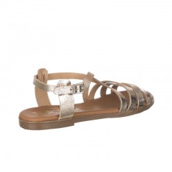Sandalias Planas Mujer Oh My Sandals 5555 Oro
