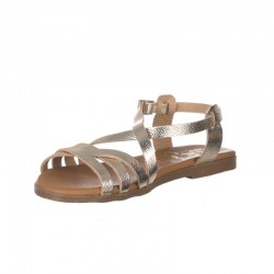Sandalias Planas Mujer Oh My Sandals 5555 Oro
