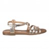 Sandalias Planas Mujer Oh My Sandals 5555 Oro