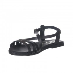 Sandalias Planas Mujer Oh My Sandals 5555 Negro