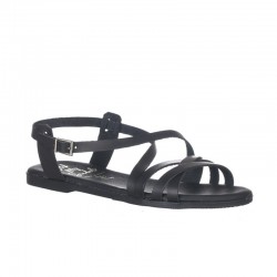 Sandalias Planas Mujer Oh My Sandals 5555 Negro