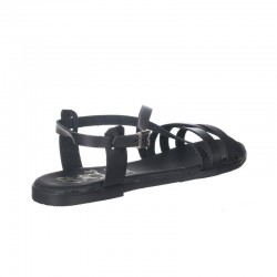 Sandalias Planas Mujer Oh My Sandals 5555 Negro