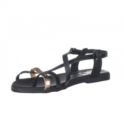 Sandalias Planas Mujer Oh My Sandals 5556 Negro