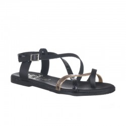 Sandalias Planas Mujer Oh My Sandals 5556 Negro