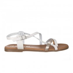 Sandalias Planas Mujer Oh My Sandals 5556 Hielo