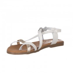 Sandalias Planas Mujer Oh My Sandals 5556 Hielo