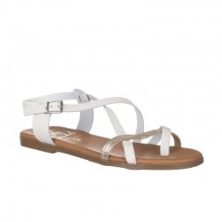 Sandalias Planas Mujer Oh My Sandals 5556 Hielo