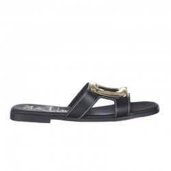 Sandalias Planas Mujer Oh My Sandals 5565 Negro