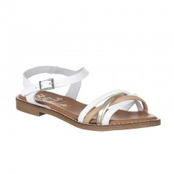 Sandalias Planas Mujer Oh My Sandals 5574 Blanco