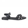Sandalias Planas Mujer Oh My Sandals 5574 Negro