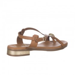 Sandalias Planas Mujer Oh My Sandals 5587 Cuero