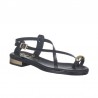 Sandalias Planas Mujer Oh My Sandals 5587 Negro