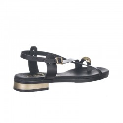 Sandalias Planas Mujer Oh My Sandals 5587 Negro