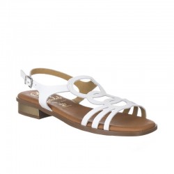 Sandalias Planas Mujer Oh My Sandals 5593 Blanco