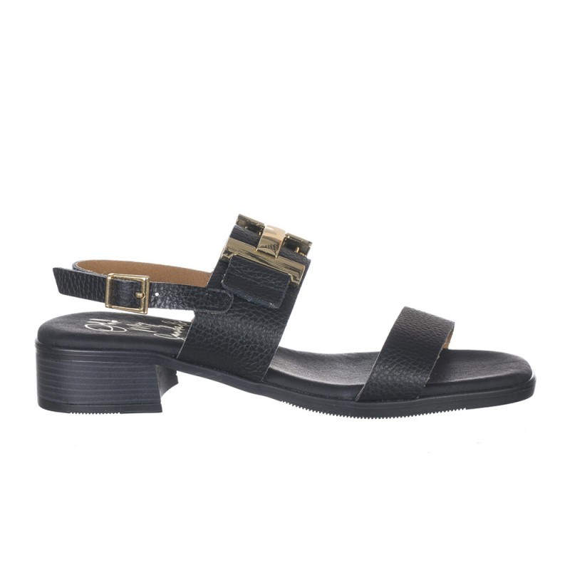 Sandalias Planas Mujer Oh My Sandals 5606 Negro