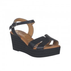 Cuñas Mujer Oh My Sandals 5720 Negro