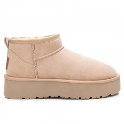 Botines Planos Mujer XTI 142212 Beig
