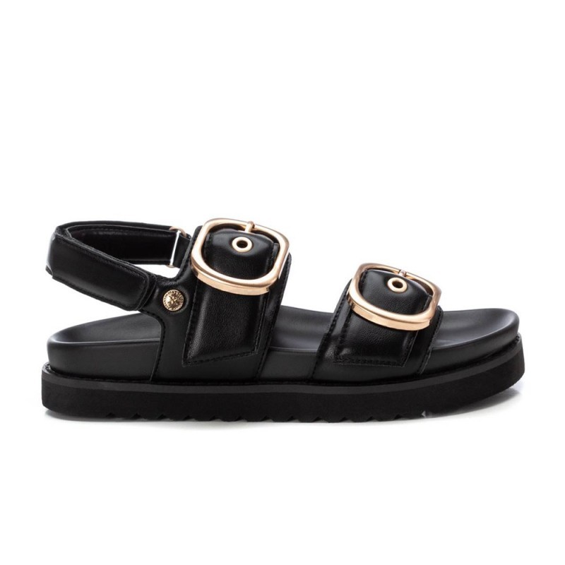 Sandalias Planas Mujer XTI 144129 Negro