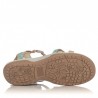 Sandalias Planas Mujer Skechers 40955 Taupe