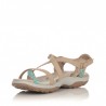 Sandalias Planas Mujer Skechers 40955 Taupe