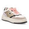 Sneakers Mujer D.franklin Court Flag Glitter Oro