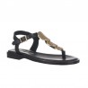 Sandalias Planas Mujer Oh My Sandals 5768 Negro