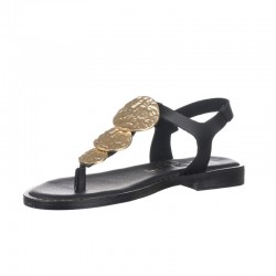 Sandalias Planas Mujer Oh My Sandals 5768 Negro