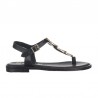 Sandalias Planas Mujer Oh My Sandals 5768 Negro
