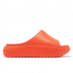 Sandalias Planas Mujer D.franklin Sonax Slide Naranja
