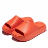 Sandalias Planas Mujer D.franklin Sonax Slide Naranja