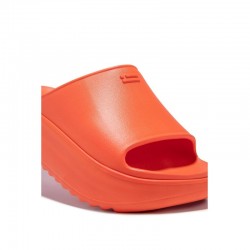 Sandalias Planas Mujer D.franklin Sonax Slide Naranja